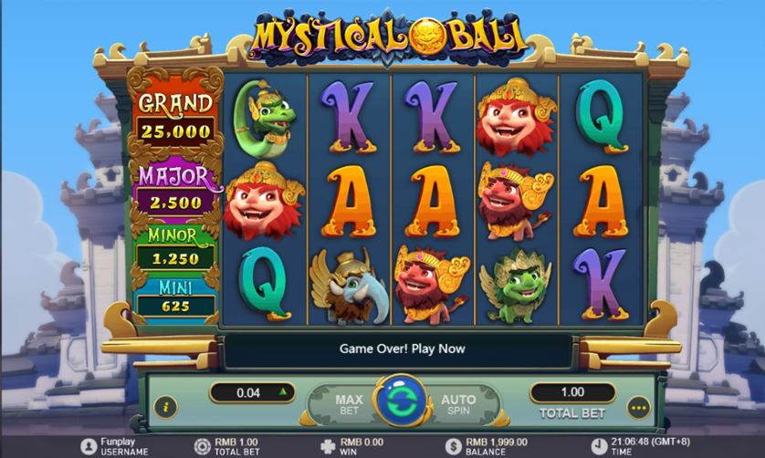 Mystical Bali Slot di W88